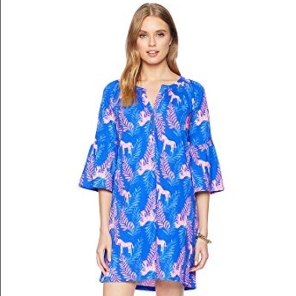 Lilly Pulitzer Dresses & Skirts - NWT Lilly Pulitzer Teigen T-Shirt Dress Dazzle XS